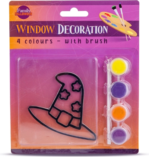 Paints and brush included