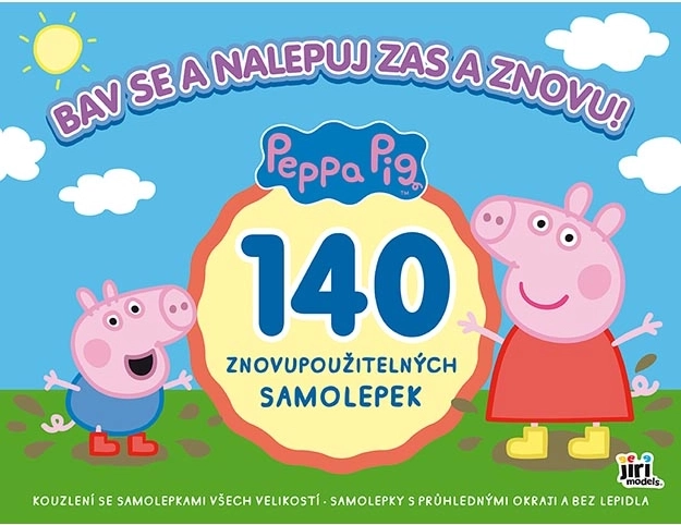 Pepa Prase – zabava s ponovno upotrebljivim naljepnicama