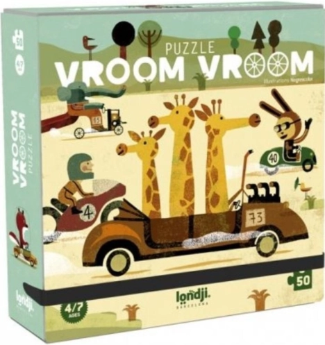 Puzzle Velike utrke Londji - 50 komada