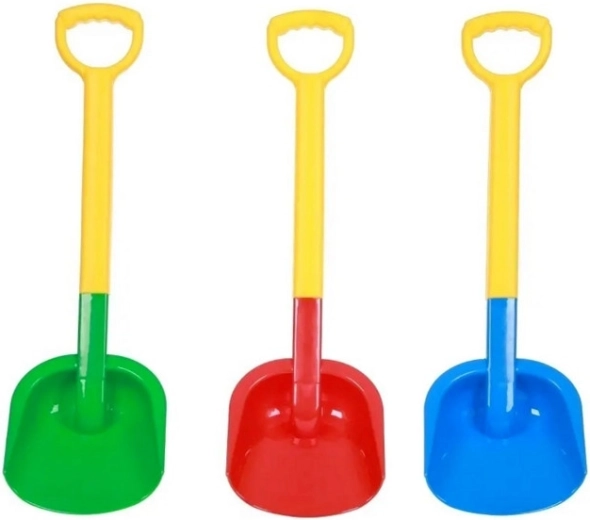 Dvobojna plastična lopatica za pijesak
