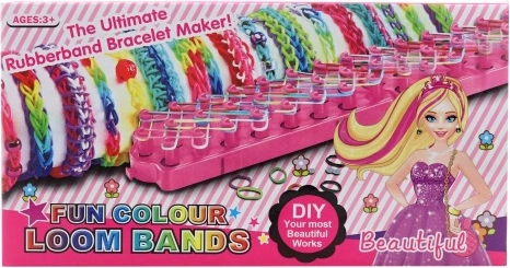 Izrada narukvica od gumica s razbojem