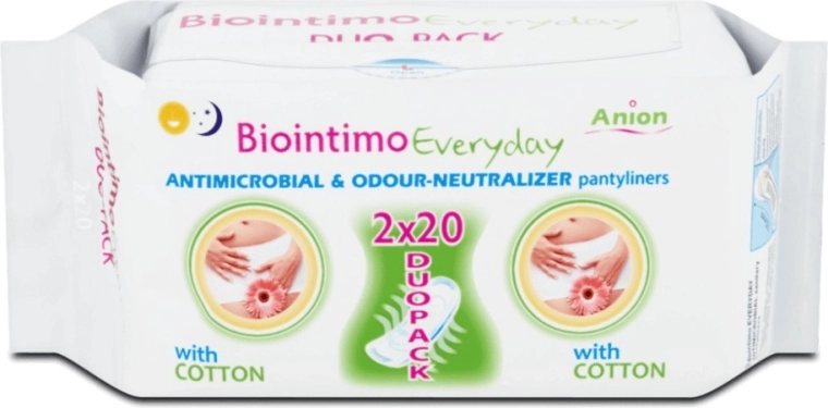 Biointimo Anion DUO Pack intimni dnevni ulošci 40 kom