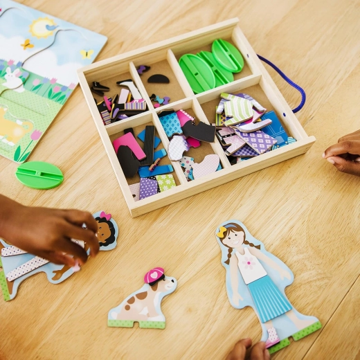78 magnetic pieces for endless combinations