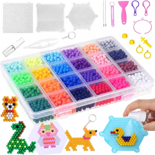 Čarobne vodene perlice 24 boja Kreativni set