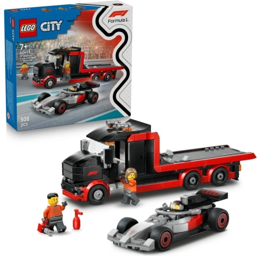 City kamion F1 s bolidom AUDI F1