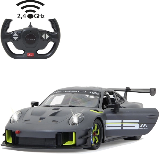 RC Porsche 911 GT2 RS Clubsport 25 car in 1:14 scale, grey