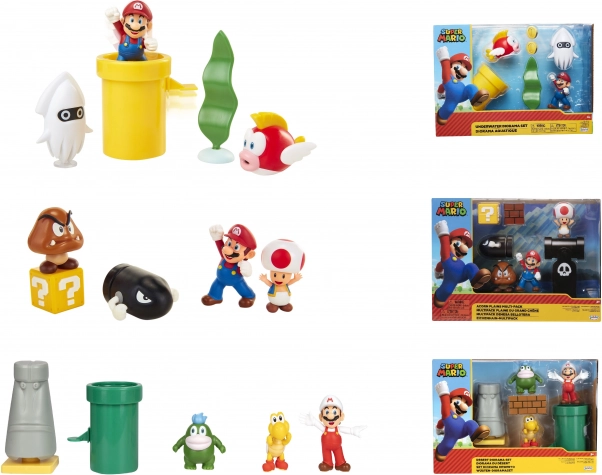 Set figurica Super Mario 6 cm