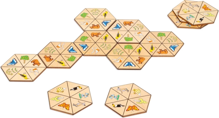 Toys for Life šesterokutni domino priroda