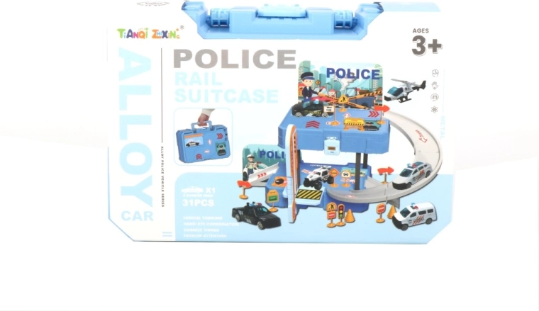 Policijski set za igru u kovčegu