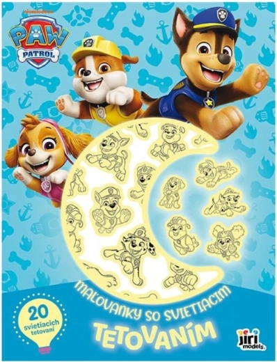 Bojanke sa svjetlećim tetovažama Paw Patrol