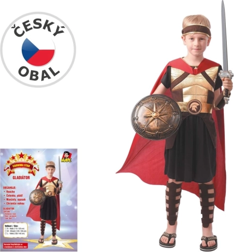 Dječji karnevalski kostim gladijatora 110–120 cm