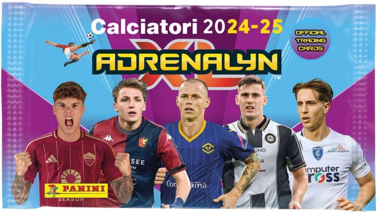 Panini FIFA 365 2024/2025 Serie A Adrenalyn XL collectible cards – booster (6 cards)