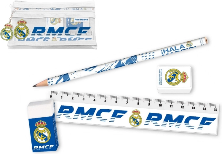 Pisaći set u pernici Real Madrid (5 dijelova)