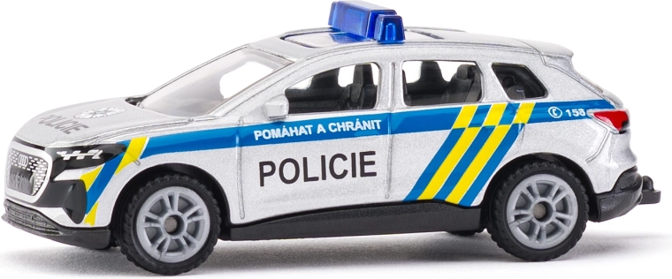 Siku Audi Q4 e-tron policija – češka verzija