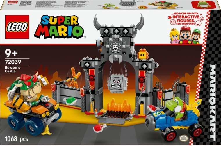 LEGO Super Mario Mario Kart – Bowserov dvorac trkaći set