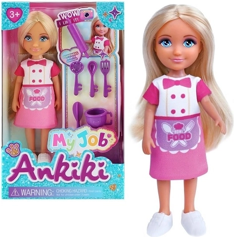 Chef Doll with Kitchen Accessories