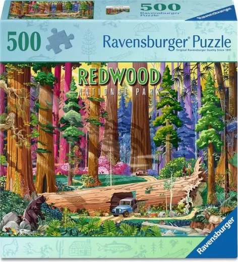 Ravensburger puzzle Nacionalni park: Redwood 500 dijelova