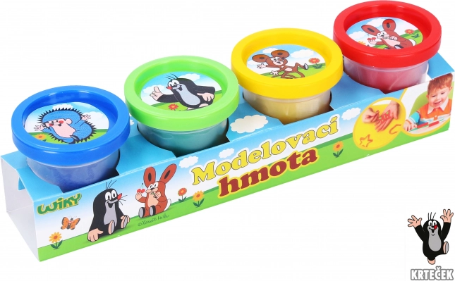 Plastelin Doh Krtica 4x50 g