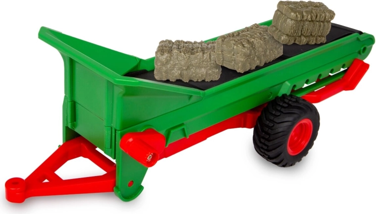 JAMARA conveyor trailer with 3 hay bales in 1:24S scale