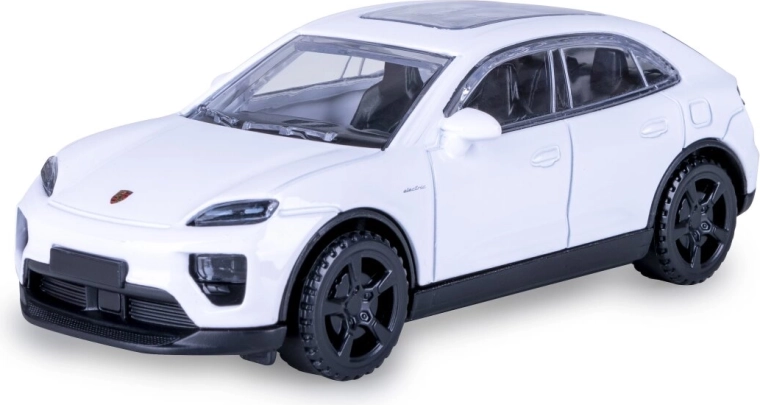 DieCast Porsche Macan model in 1:43 scale, white