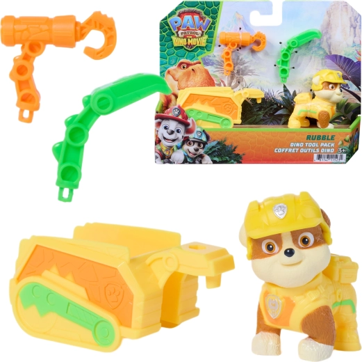 Spin Master Psići u ophodnji: Dino film – figurica Rubble s prikolicom i alatom