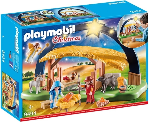 Playmobil Božićne jaslice s osvjetljenjem