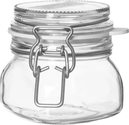 Staklena posuda s kopčom Gothika 0,3 l