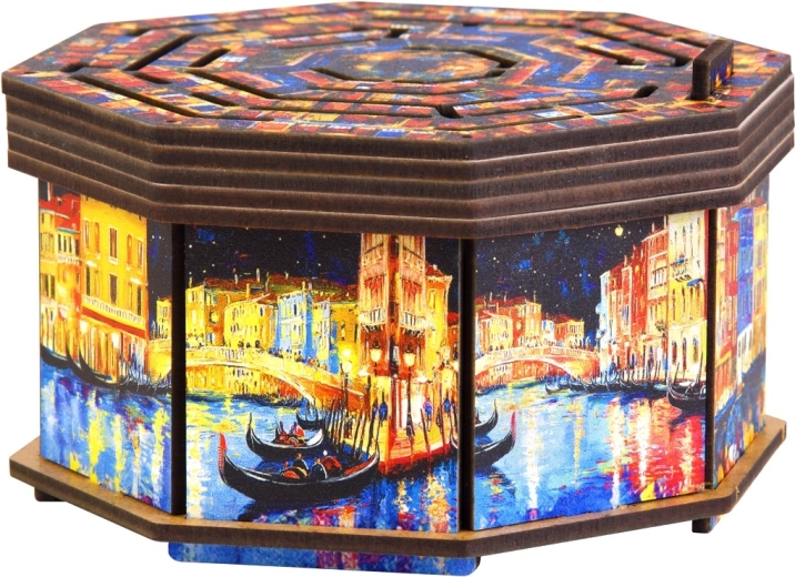 Drvena zagonetka EscapeWelt Art Secret Maze Box