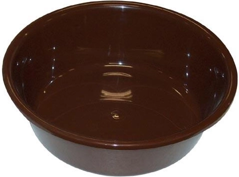 Plastični lavor 36 cm smeđi