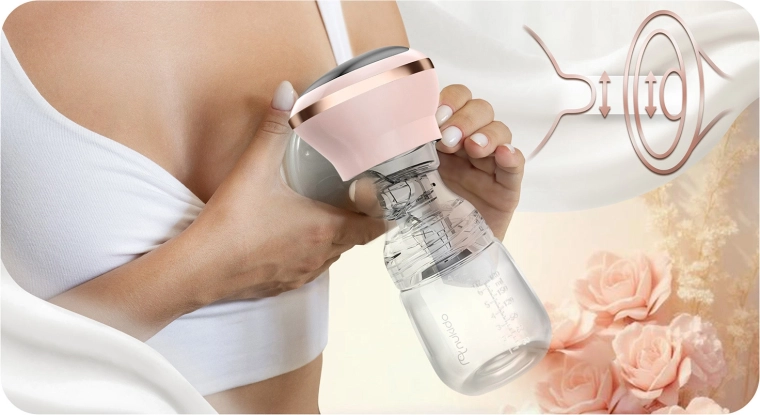 Trofazno sisanje s 9 razina za prirodan protok mlijeka