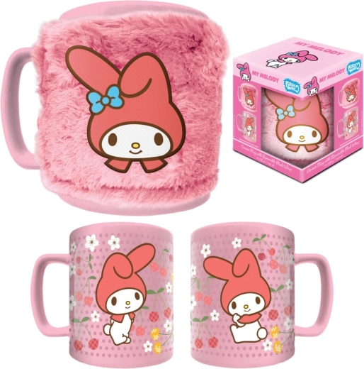 Sanrio My Melody keramička šalica s tekstilnim navlakom