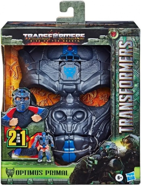 Transformers Optimus Primal 2-u-1 pretvoriva maska i akcijska figurica