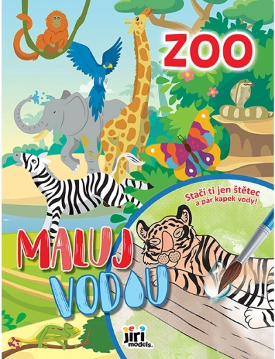 Slikaj vodom A4 zoo