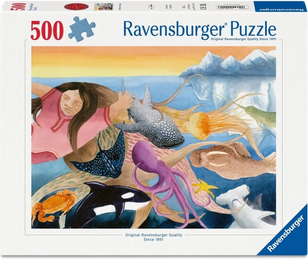 Ravensburger slagalica Majka mora 500 dijelova