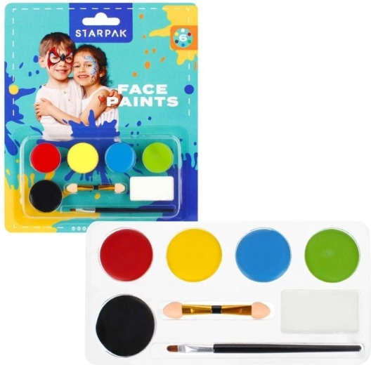 Set boja za lice 6 boja - 1 komad