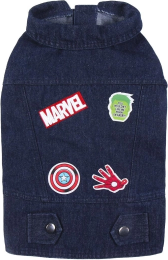 Marvel našivci i traper izgled