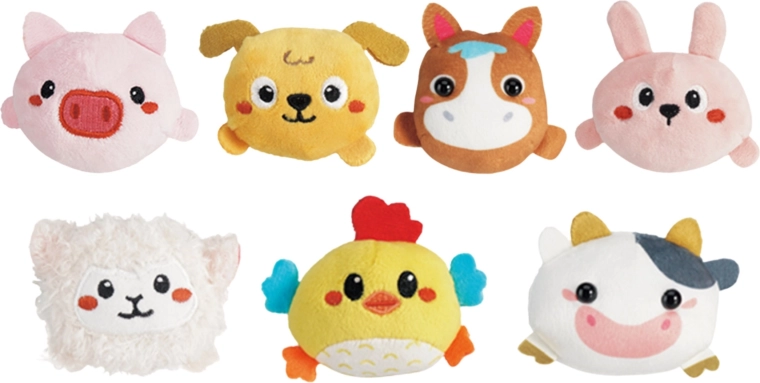 7 plush animals to enrich play and develop imagination
