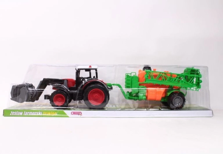 Traktor s poljoprivrednim strojem (igračka)