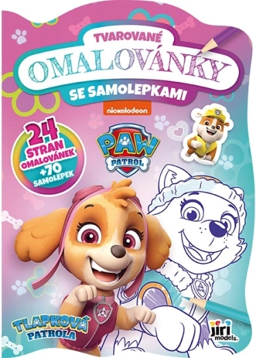 Oslikane bojanke u obliku Paw Patrol
