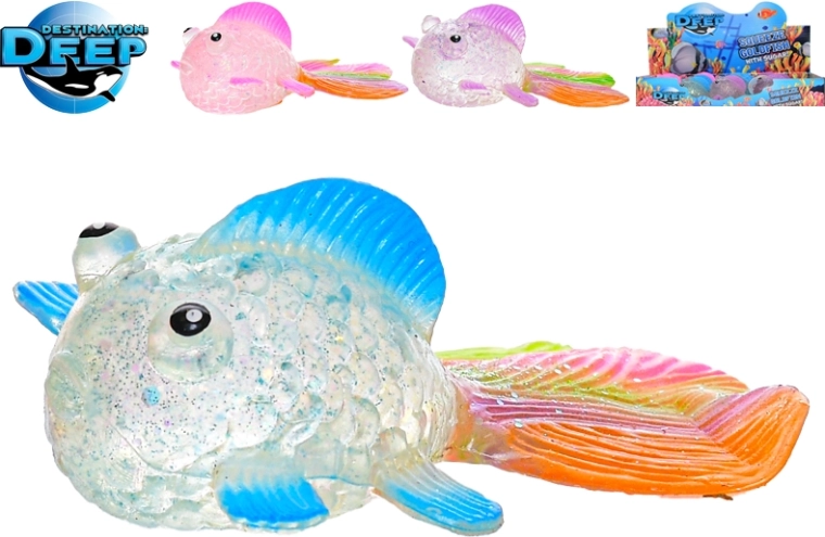 Destination Deep zlatna rastezljiva ribica 6 cm