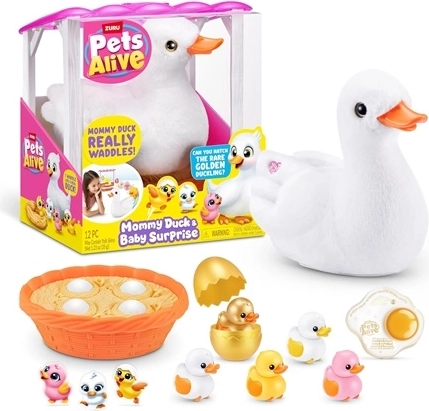 ZURU Pets Alive Mama Duck with Surprise