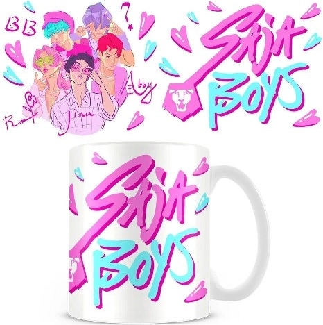 Keramička šalica 325 ml K-POP Demon Hunters – Saja Boys