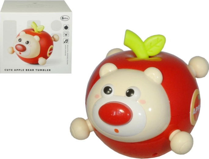 Rocking toy for little ones – apple (roly‑poly)