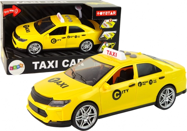 Taksi auto 1:14 sa svjetlima i zvukovima – žuto