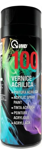 Acrylic enamel spray paint for metal, plastic and wood, 400 ml, glossy white