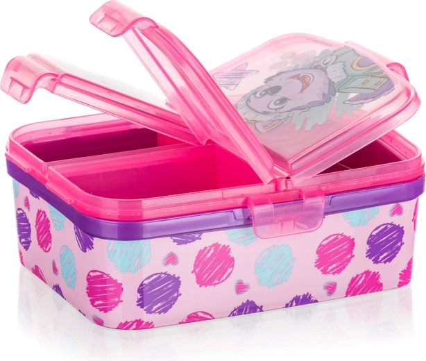 Podijeljeni pretinci za preglednu užinu