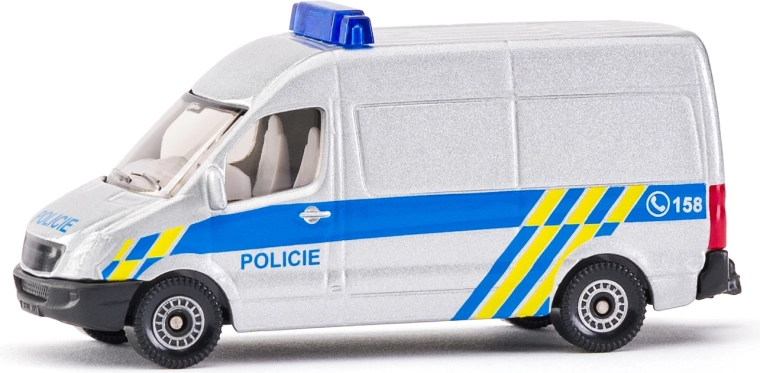 Siku policijski kombi VAN – češka verzija