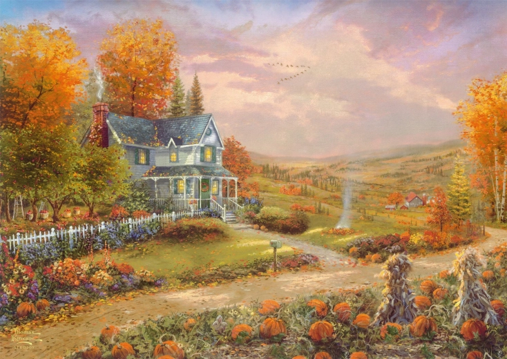 Autumn at Apple Hill Puzzle, 500 Pieces