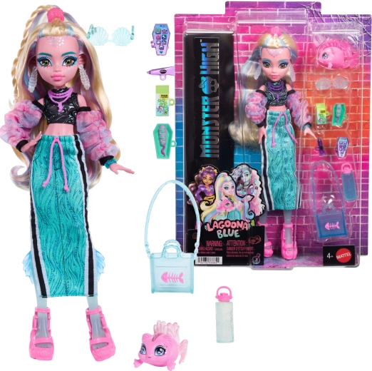 Monster High lutka Lagoona Blue s dodacima