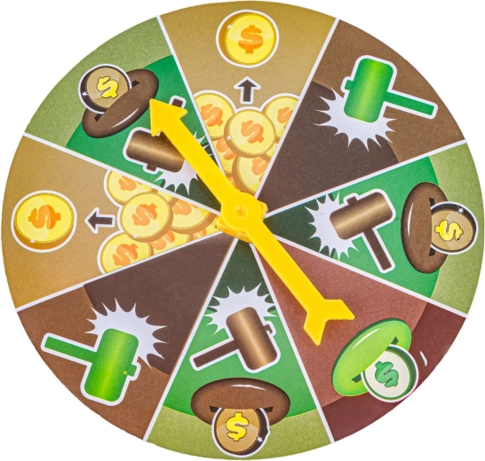 Thrilling game with a roulette wheel and “breaking” the piggy bank
